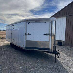 Enclosed Pace Snowmobile Trailer